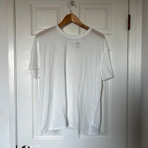 Free People white t-shirt, NWT, size XS